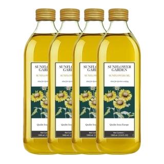 即期品歐洲向日葵莊園特級葵花油1Lx4瓶(4入組)