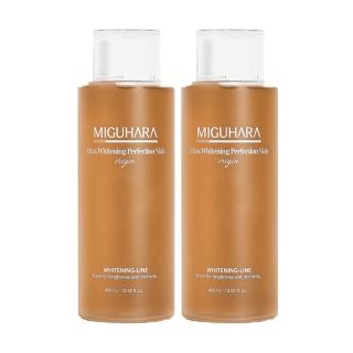 12485689 OL 【MIGUHARA】燈泡發光化妝水 400ML 2入組(大黃水 化妝水 濕敷 透亮 爽膚水 美白 熬夜 韓國)