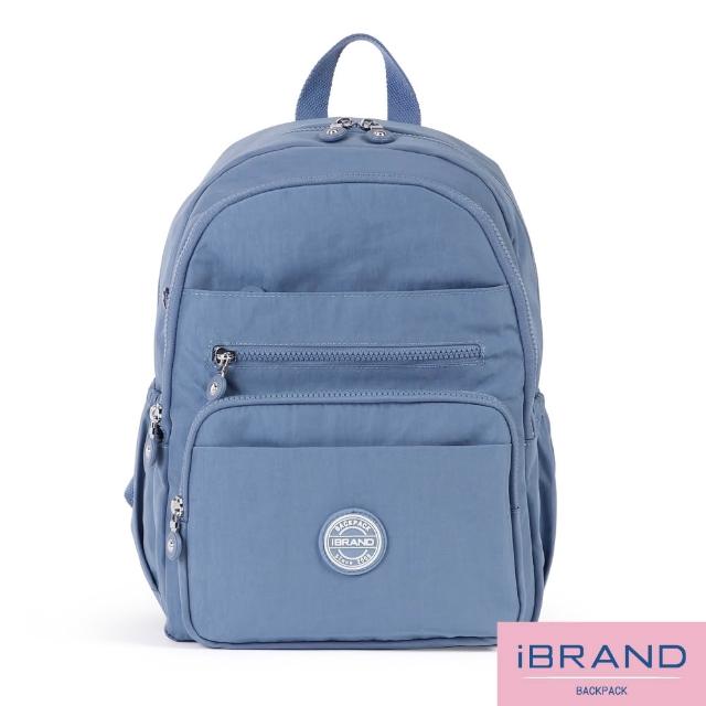 【iBrand】超人氣大容量防潑水後背包+下單送超值小物(防水包 限量 買一送一 任選)