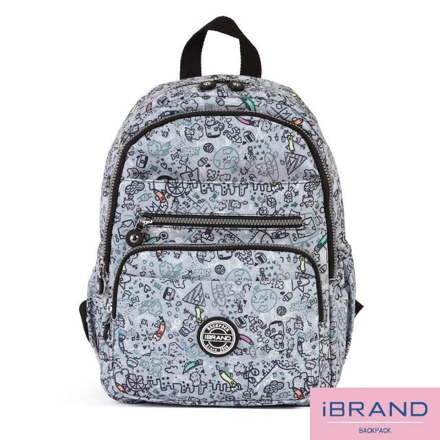 【iBrand】超人氣大容量防潑水後背包+下單送超值小物(防水包 限量 買一送一 任選)