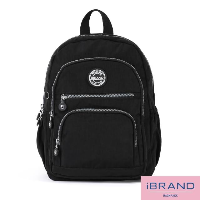 【iBrand】超人氣大容量防潑水後背包+下單送超值小物(防水包 限量 買一送一 任選)