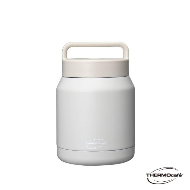 【THERMOcafe 凱菲】買1送1_不鏽鋼真空保溫食物罐650ml(TCHF-650+TCHF-650)