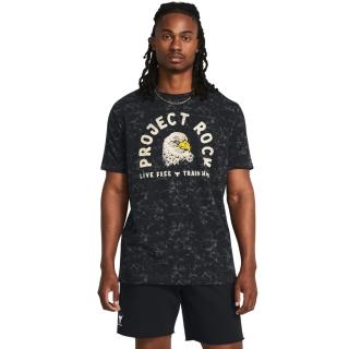 【UNDER ARMOUR】UA 男 巨石強森 Project Rock Free Graphic 短袖T-Shirt_1383220-001(黑)