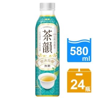 【金車/伯朗】金車茶韻-雲沐烏龍無糖580mlx24入/箱(TQF微笑標章)