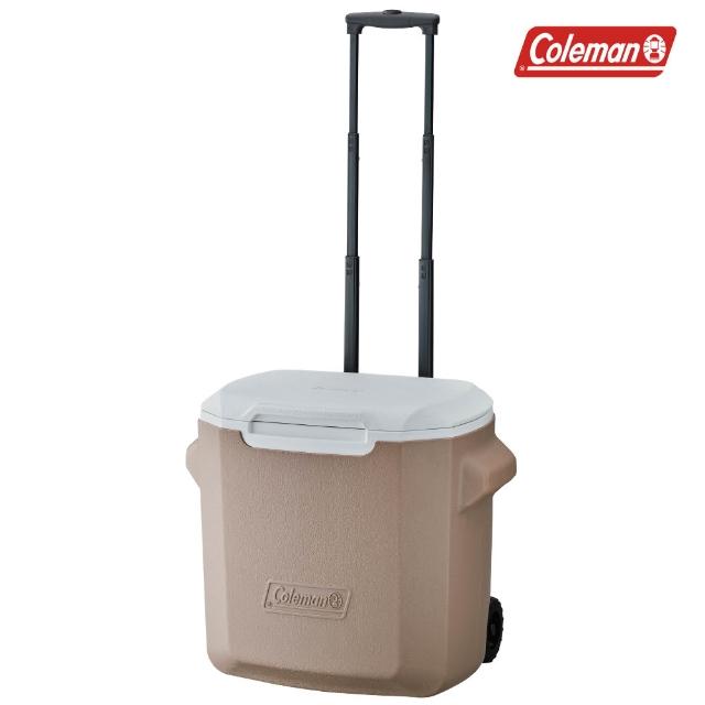 【Coleman】26.5L拖輪冰箱(露營冰箱 戶外冰桶 保冰桶)