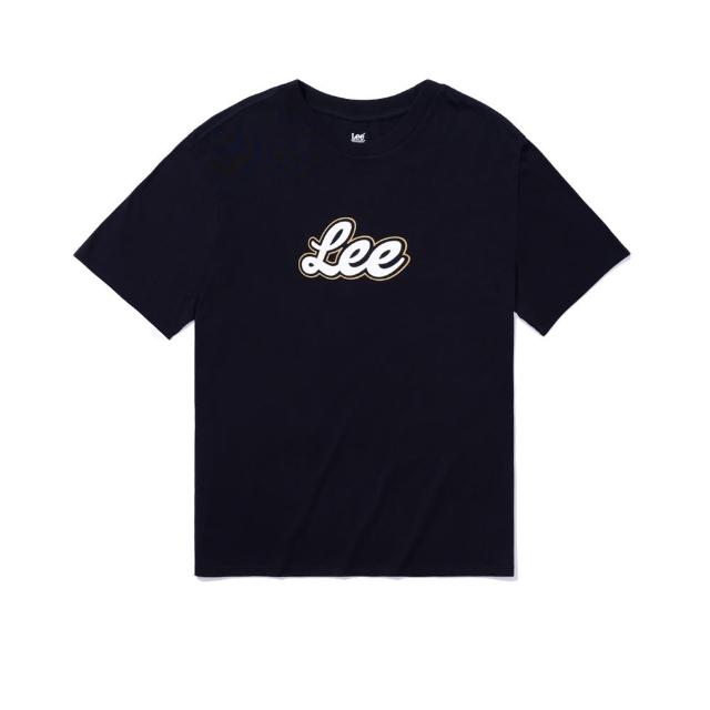 【Lee】男裝 短袖T恤 / 胸前草寫 LOGO印花 共4色 舒適版型(LB402029)