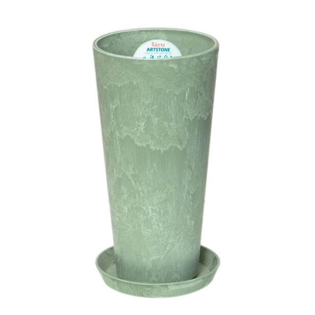 【Artstone】花筒盆組合系列/不含水盤(D14cm H26cm)