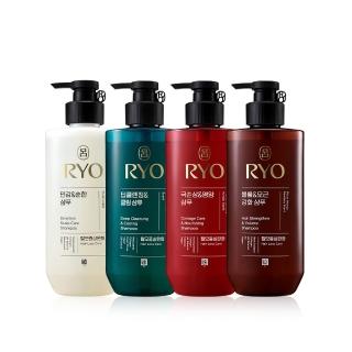 【RYO 呂 官方直營】全方位頭皮養護洗髮精 480ml x2入(染燙受損/控油去屑/豐盈蓬鬆/敏感護理)