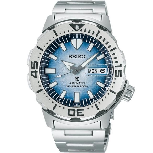 【SEIKO 精工】愛海洋 南極企鵝腳印 黑潮 機械腕錶 推薦 送禮 畢業禮物 (三款可選)