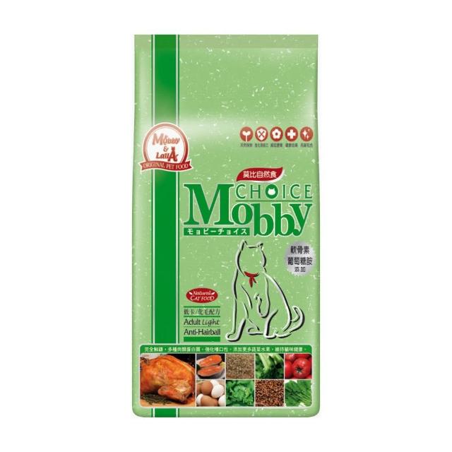 【Mobby 莫比】自然食-專業配方貓糧 6.5-7.5kg（幼母貓/成貓化毛/低卡/挑嘴/高齡貓）(貓飼料、貓主食)