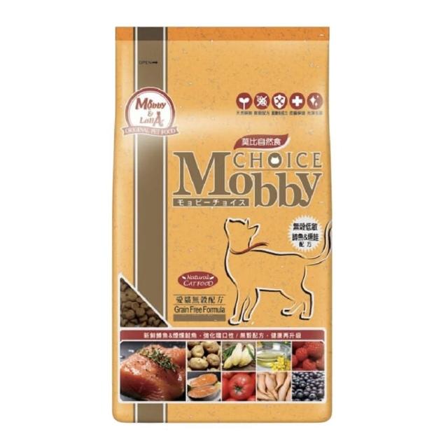 【Mobby 莫比】2包組-無穀愛貓配方6.5kg(貓飼料/鹿肉鮭魚/鵪鶉鴨肉/鱒魚馬鈴薯)