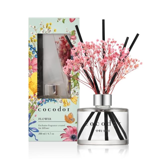 【COCODOR】永生花擴香瓶1+1超值組(永生花120mlx1+經典200mlx1/多款任選/韓國香氛/七夕情人節/送禮)