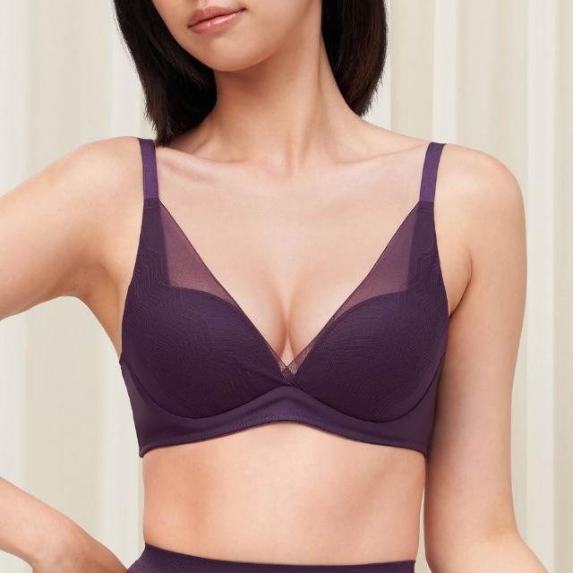 【Triumph 黛安芬】2件組 素面無痕無鋼圈款 涼感/包覆/透氣(無鋼圈 多款選)
