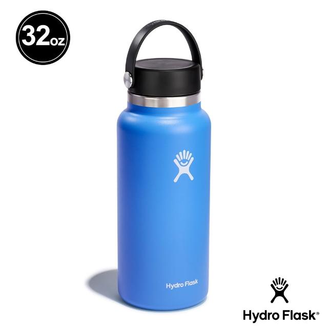 【Hydro Flask】32oz/946ml 寬口 真空 保溫瓶 多色可選(大口徑 大容量 提把 保冰 保冷 保溫)