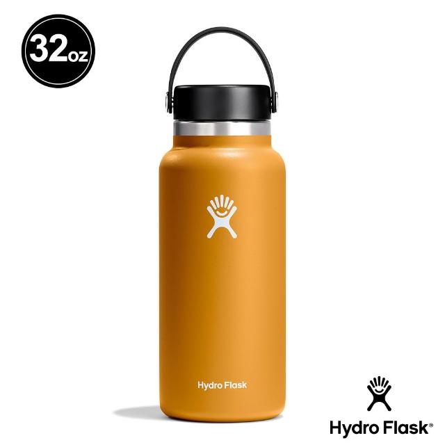 【Hydro Flask】32oz/946ml 寬口 真空 保溫瓶 多色可選(大口徑 大容量 提把 保冰 保冷 保溫)