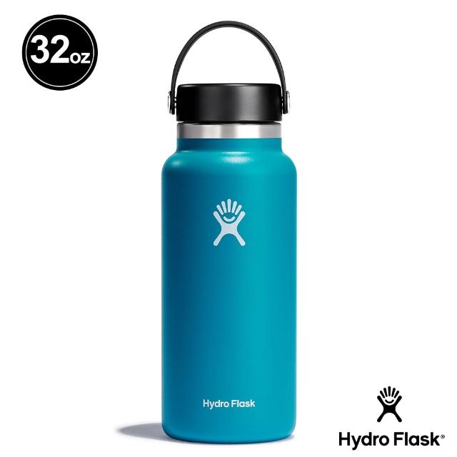 【Hydro Flask】32oz/946ml 寬口 真空 保溫瓶 多色可選(大口徑 大容量 提把 保冰 保冷 保溫)