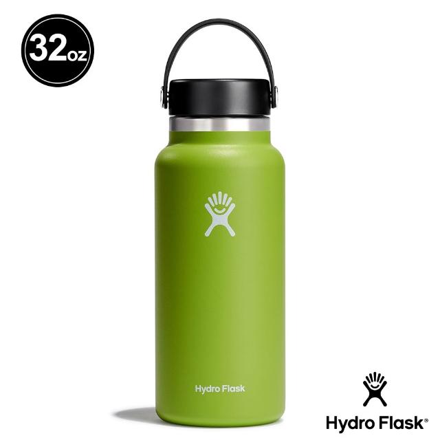 【Hydro Flask】32oz/946ml 寬口 真空 保溫瓶 多色可選(大口徑 大容量 提把 保冰 保冷 保溫)