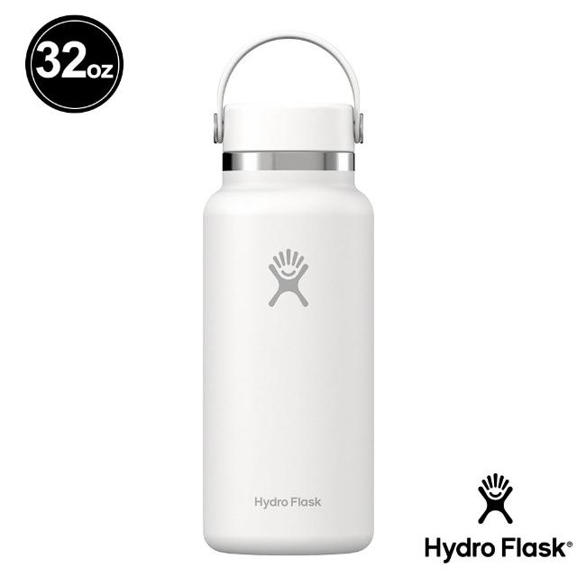 【Hydro Flask】32oz/946ml 寬口 真空 保溫瓶 多色可選(大口徑 大容量 提把 保冰 保冷 保溫)