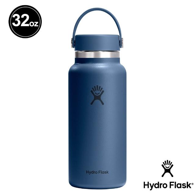 【Hydro Flask】32oz/946ml 寬口 真空 保溫瓶 多色可選(大口徑 大容量 提把 保冰 保冷 保溫)