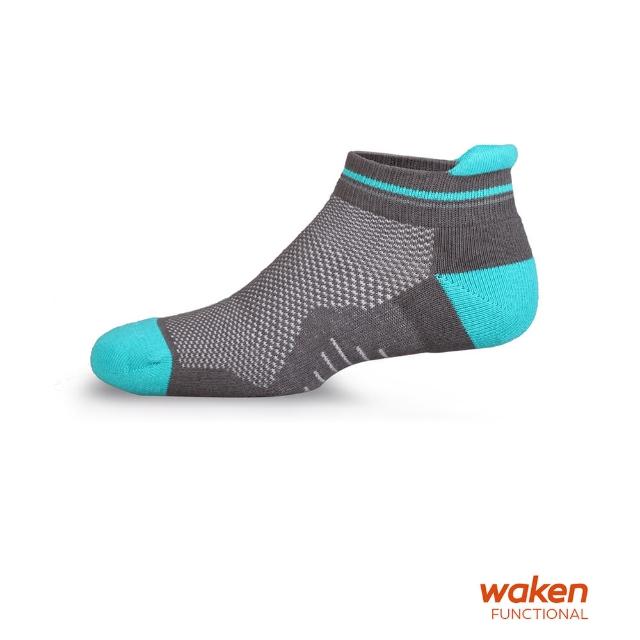 【Waken】純棉透氣網眼足弓機能襪(運動襪/襪子/足弓襪/機能襪/踝襪/手工級對目/船型襪)