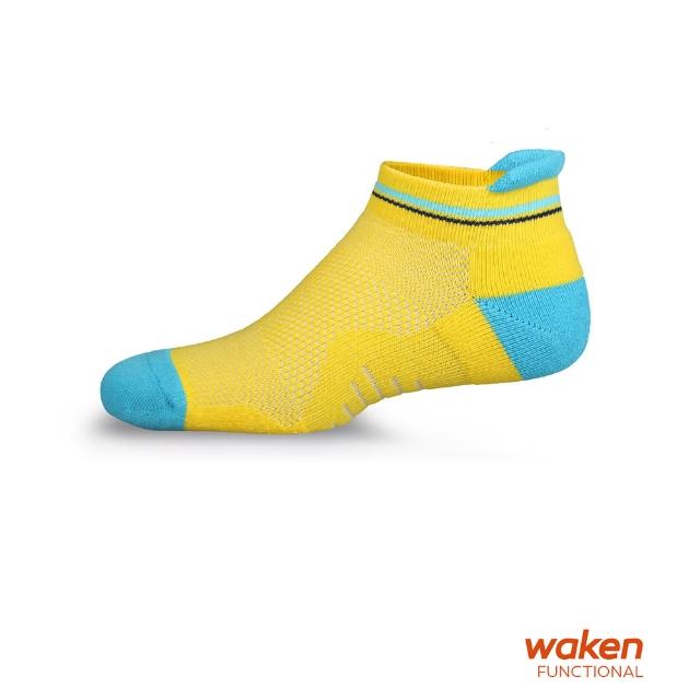 【Waken】純棉透氣網眼足弓機能襪(運動襪/襪子/足弓襪/機能襪/踝襪/手工級對目/船型襪)