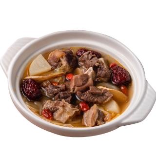【赤豪家庭私廚】岡山藥膳羊肉爐1包(1200g±10%/包_固形物200g)