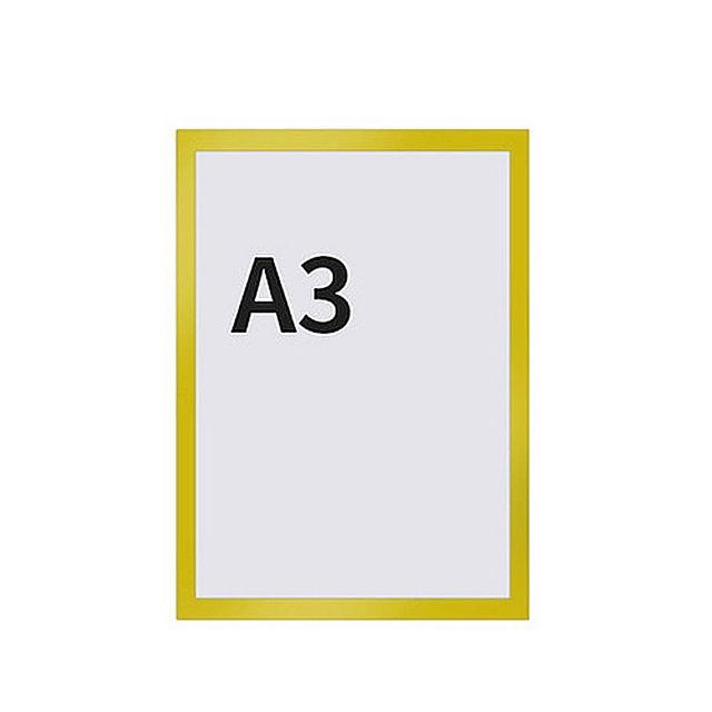 【品物生活家】磁吸公告展示貼A3款 2入組(吸相框 相片框 告示牌 壁貼 展示牌 廣告展示貼)