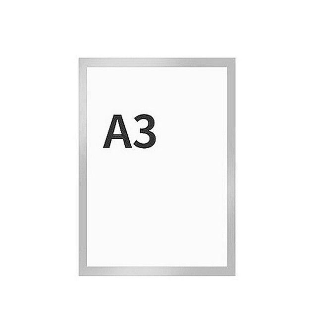 【品物生活家】磁吸公告展示貼A3款 2入組(吸相框 相片框 告示牌 壁貼 展示牌 廣告展示貼)