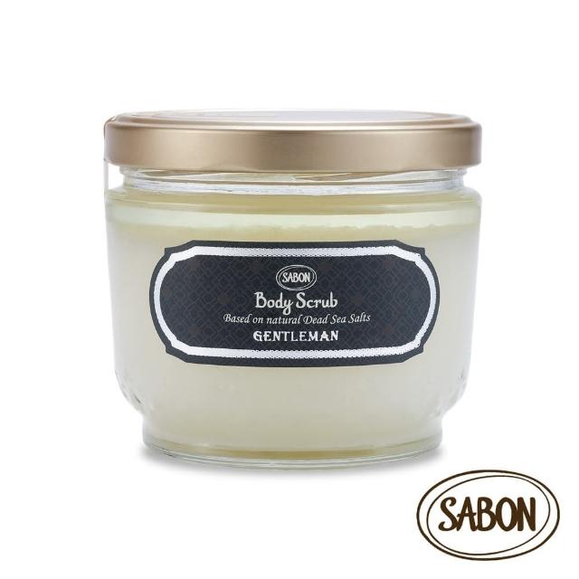 【SABON】官方直營 紳士沐浴磨砂組(紳士沐浴油400ml+身體磨砂膏600g)