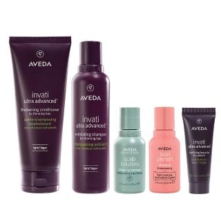 【AVEDA】蘊活煥欣洗潤組(蘊活煥欣/蘊活淨瑕/花植結構/蘊活光萃 5款任選+潤髮乳200ml_頭皮保養 豐盈蓬鬆)