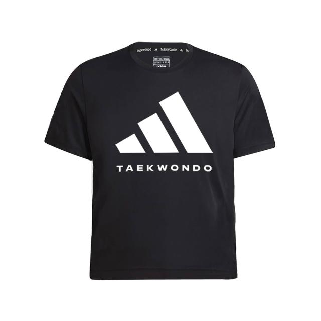 【adidas 愛迪達】兒童吸濕排汗透氣短袖上衣-兩件組(短T 大童 男童 女童 彈性 透氣 快乾 經典)