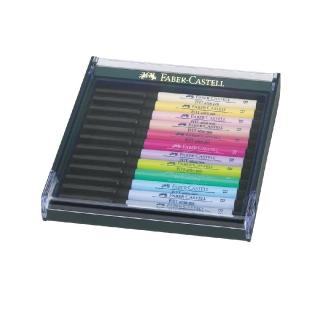 【Faber-Castell】藝術家級PlTT 12色藝術筆-粉彩色系(原廠正貨)