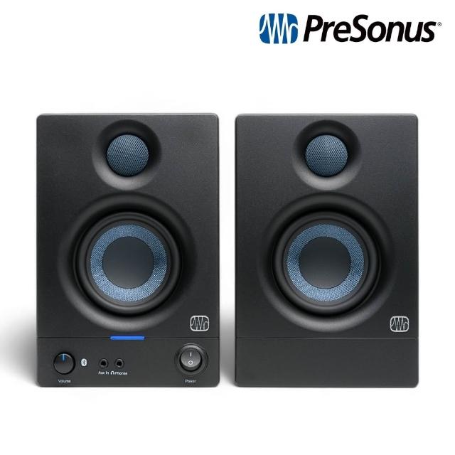 【Presonus】Eris 3.5BT 2nd 第二代藍芽監聽喇叭 黑色款／極致聲學(E3.5 家用喇叭 錄音室喇叭 電腦喇叭)