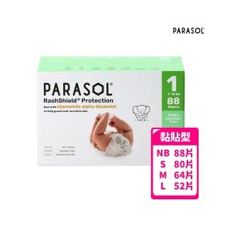【PARASOL】總代理|進化版_Clear+Dry 新科技水凝尿布 禮盒組 黏貼型NB-L / 綠活集點加價購(2包/箱)