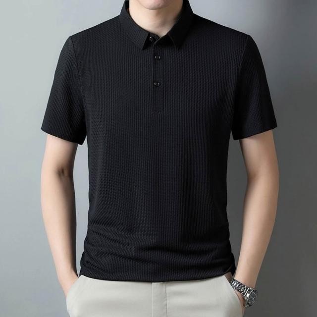 【巴黎精品】極速出貨 POLO衫男短袖上衣男裝襯衫男短袖T恤(高爾夫球衫吸濕排汗男襯衫a1ff39)