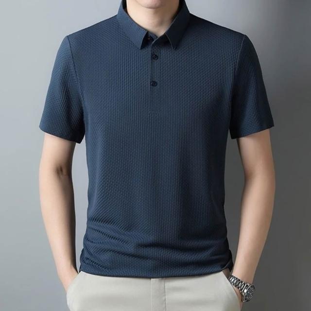 【巴黎精品】極速出貨 POLO衫男短袖上衣男裝襯衫男短袖T恤(高爾夫球衫吸濕排汗男襯衫a1ff39)