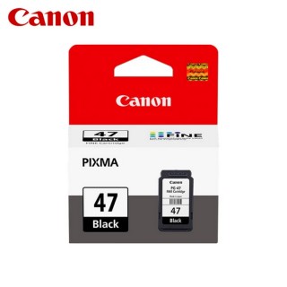 【Canon】官方直營 PG-47 日本製原廠原裝 黑色墨水匣(適用E3470/E400)