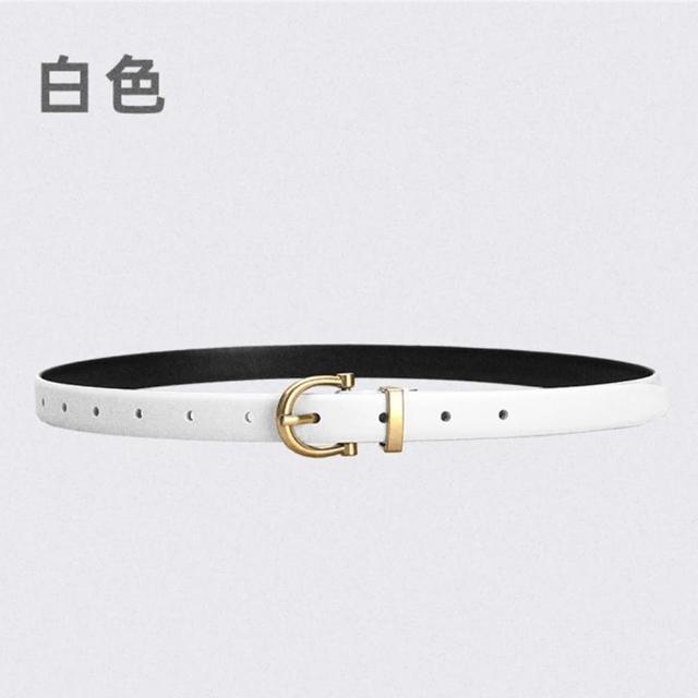 【LEESA】真皮腰帶\皮帶女\復古皮帶\精品皮帶\牛皮皮帶\女款皮帶\細腰帶\細皮帶\皮具\韓國
