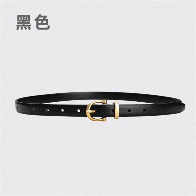 【LEESA】真皮腰帶\皮帶女\復古皮帶\精品皮帶\牛皮皮帶\女款皮帶\細腰帶\細皮帶\皮具\韓國