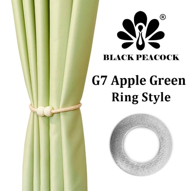 【BLACK PEACOCK 黑孔雀】純色遮光窗簾單片寬150*高160CM-1片入(遮光窗簾 半腰窗簾 門簾 風水簾 多色可選)