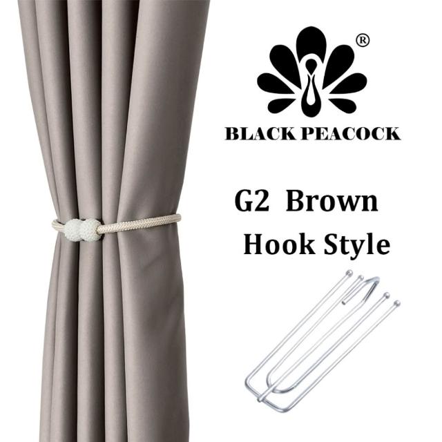 【BLACK PEACOCK 黑孔雀】純色遮光窗簾單片寬150*高160CM-1片入(遮光窗簾 半腰窗簾 門簾 風水簾 多色可選)