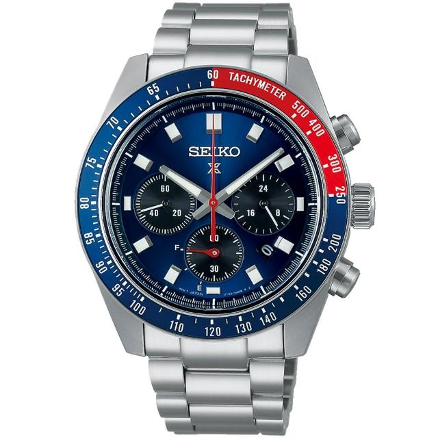 【SEIKO 精工】PROSPEX系列 熊貓2.0 SPEEDTIMER 太陽能計時腕錶 推薦 送禮 畢業禮物 (多款可選)