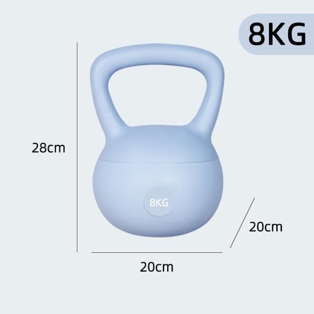 【小不記】居家健身壺鈴 8kg/組(軟壺鈴 重訓 核心訓練 競技壺鈴)