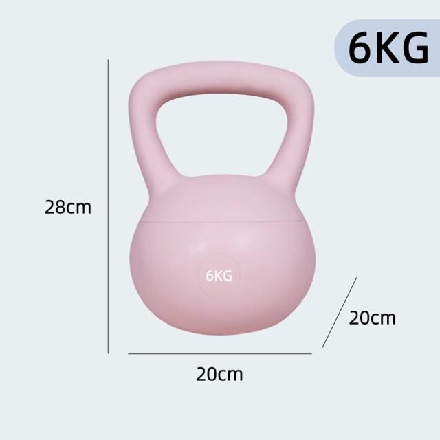 【小不記】居家健身壺鈴 6kg/組(軟壺鈴 重訓 核心訓練 競技壺鈴)