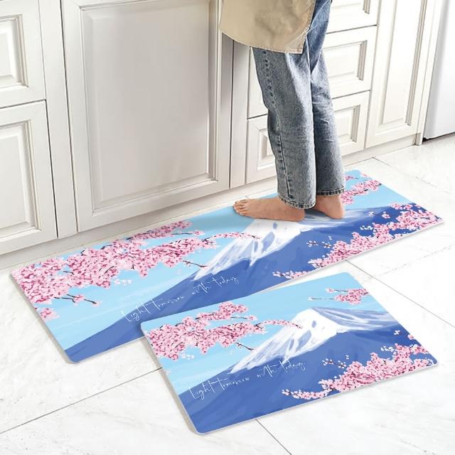 【半島良品】任選1-2組-真正吸水防油污防滑5.0黑科技軟式皮革地墊(瞬吸瞬乾防滑 多款任選 台灣設計印刷)