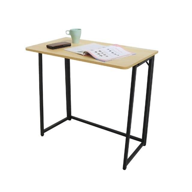 【居家cheaper】免組裝秒收摺疊桌80x46x75cm(型錄/露營桌/書桌/電腦桌/拜拜桌/機能桌/摺疊邊桌/工作桌)
