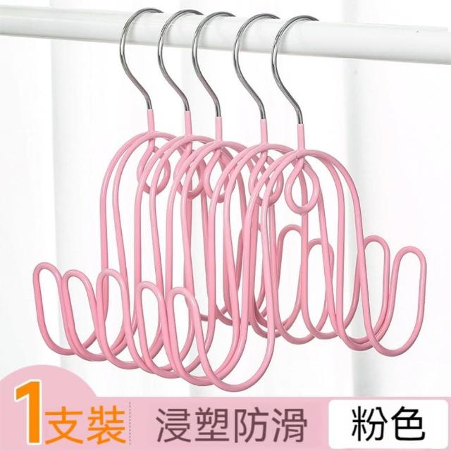 【Dagebeno荷生活】加厚材質防滑不易生鏽鞋架 結實耐用底部掛圈曬鞋掛架(2入)