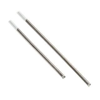 【TiKOBO 鈦工坊】專利雙切口 純鈦細吸管套組 18.7cm+24.4cm(贈收納袋&吸管刷&矽膠吸管套)
