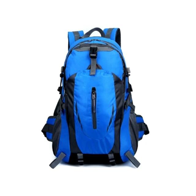 【May Shop】多口袋大容量機能防潑水後背包 多款任選(防水包 登山 登機 包包)