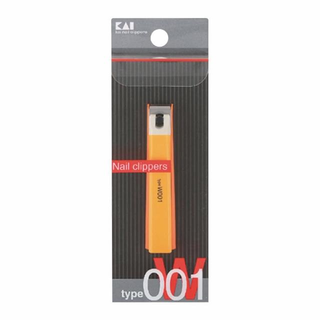 【KAI 貝印】日本 typeW001 平口指甲剪-S(指甲刀/平輸商品)